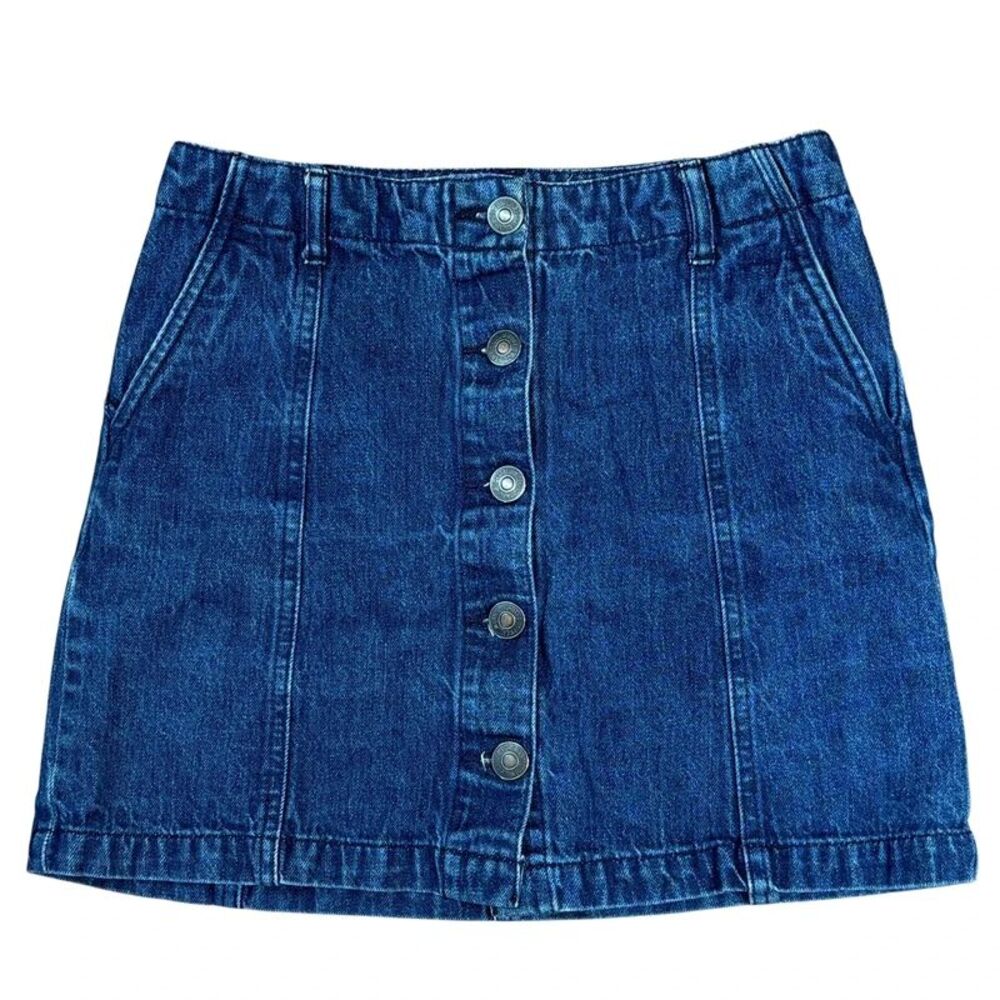 A-line mini skirt